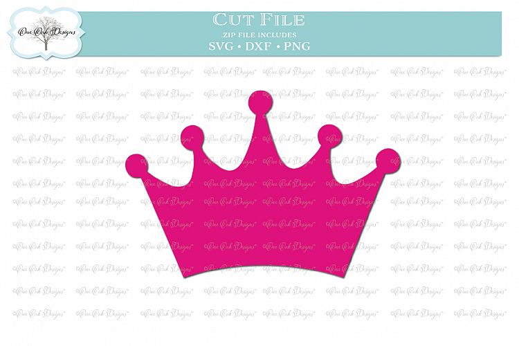 Crown SVG DXF PNG