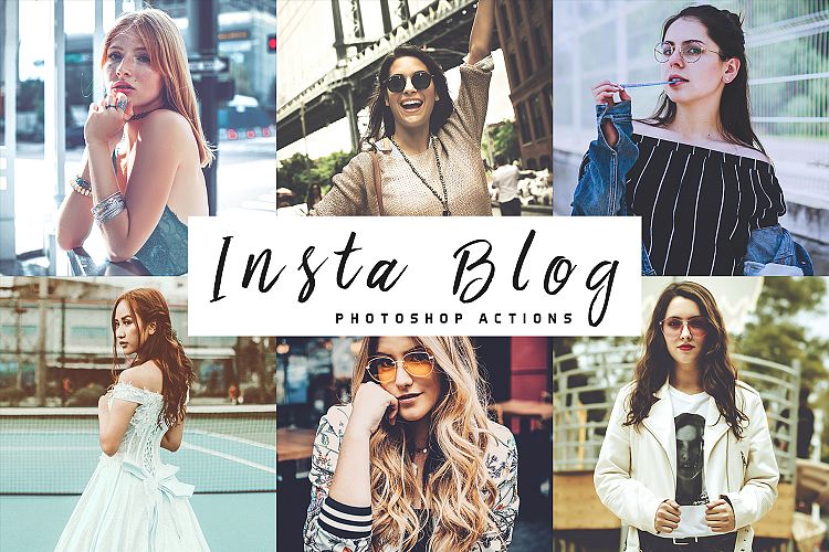 Insta Blog Photoshop Actions