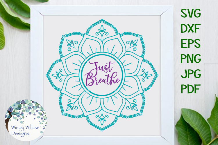 Just Breathe Mandala