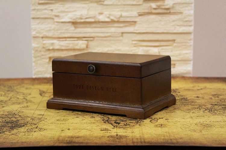 Wood Box Mock-up #7