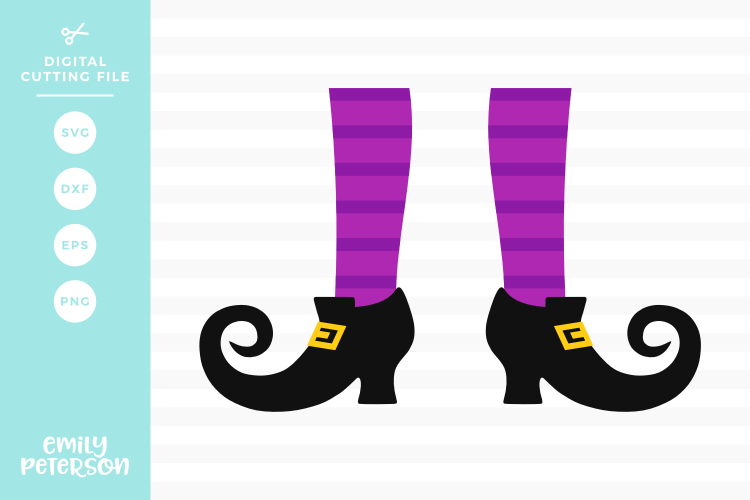 Witch Feet SVG DXF EPS PNG