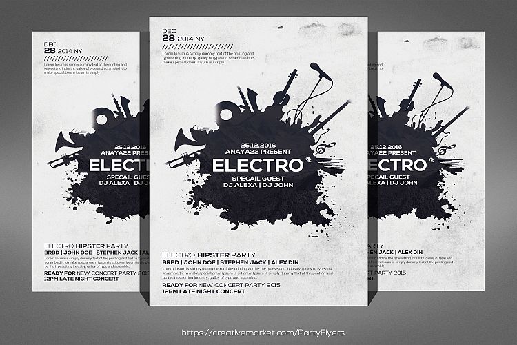 Live Music Concert Flyer