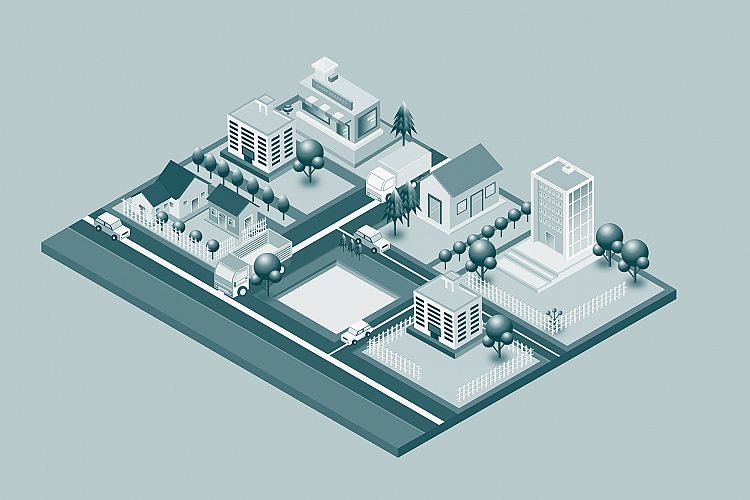 Isometric City Illustration 10
