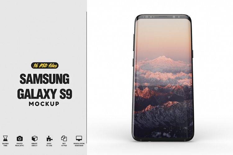 Samsung Galaxy S9 Mockup