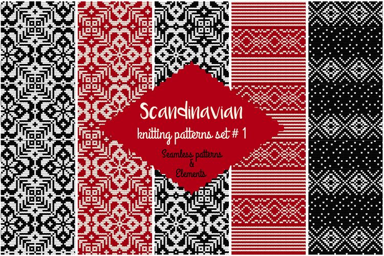 30 Scandinavian Knitting Patterns in RBW