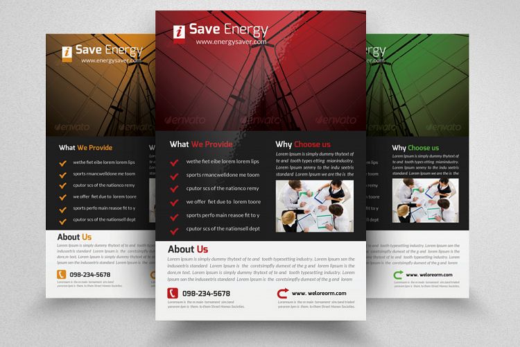 Corporate Business Dealing Flyer Template