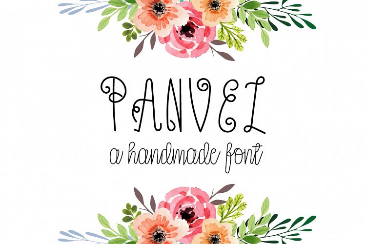 Panvel - A decorative font