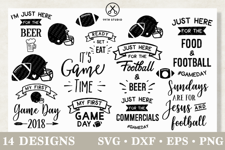 Game Day Football SVG Bundle - MB11