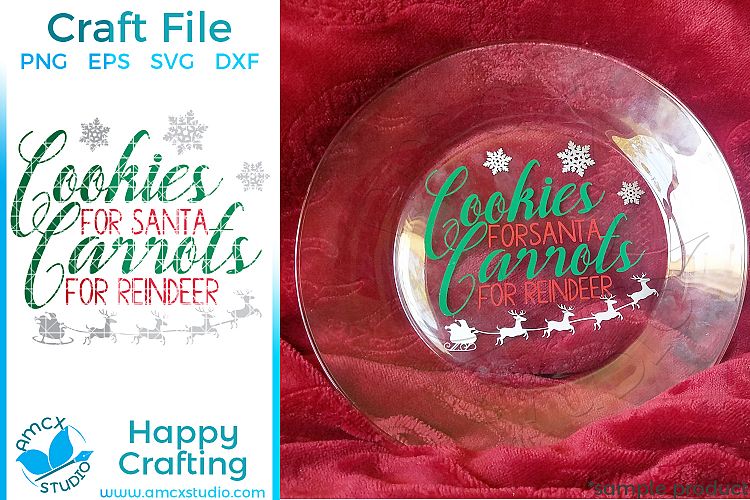 Cookies and Milk for Santa Bundle - Plate and Cup set