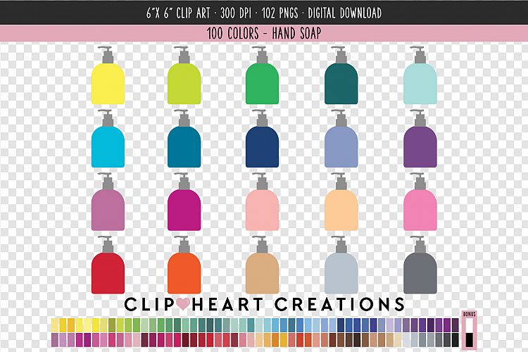 Hand Soap Clip Art - 100 Clip Art Graphics