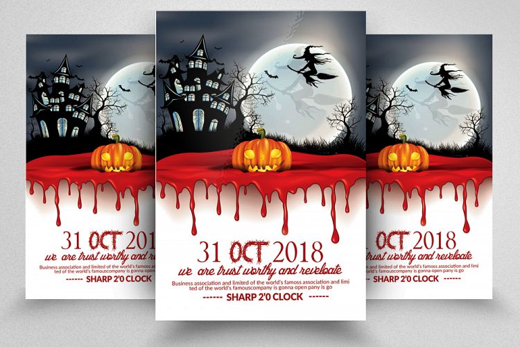 Halloween Night Flyer