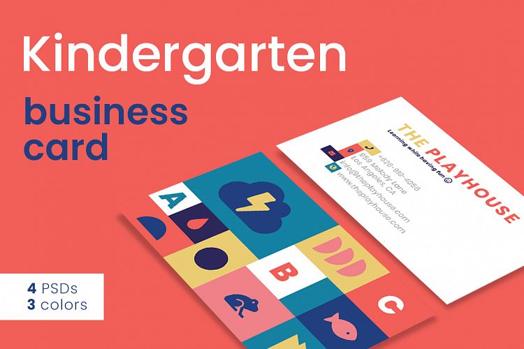Kindergarten Business Card
