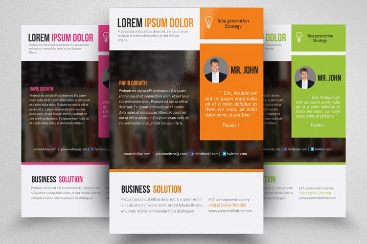 Business Dealing Flyer
