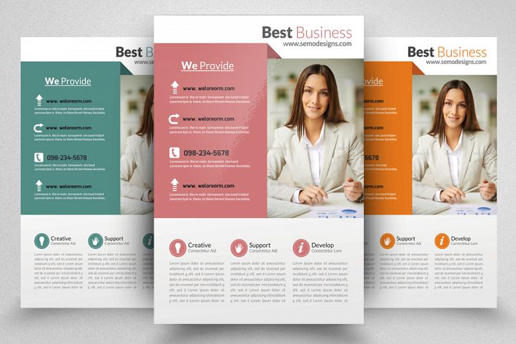 Business Solutions Consultant Flyer