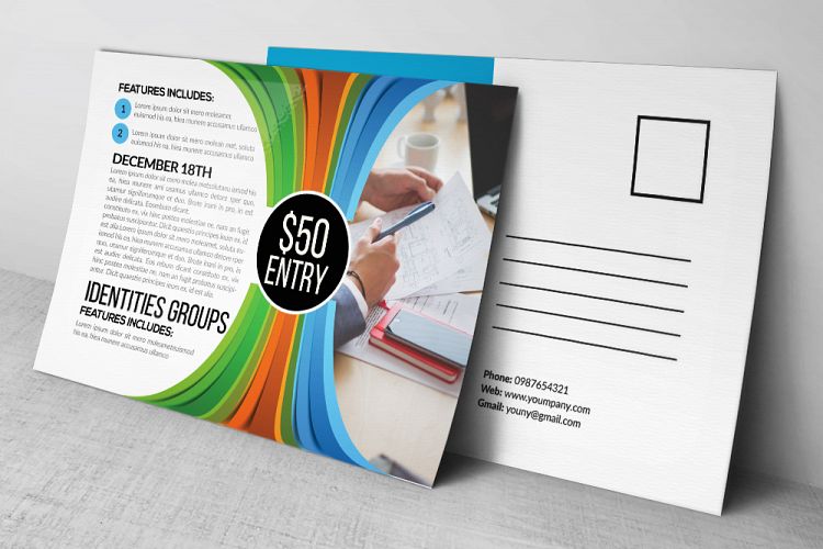 Business Postcard Template