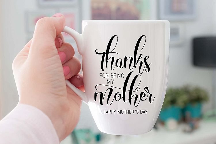 Thanks for being my mother Happy Mothers Day Printable