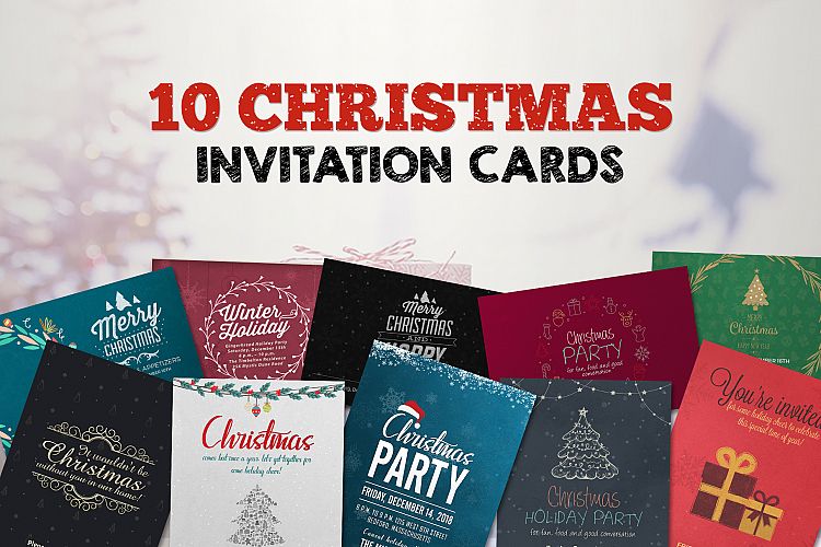 Christmas Invitation Cards