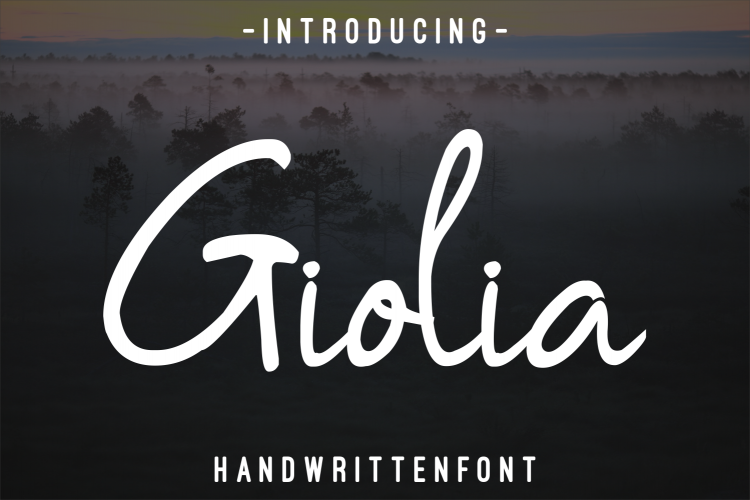 Giolia  Font