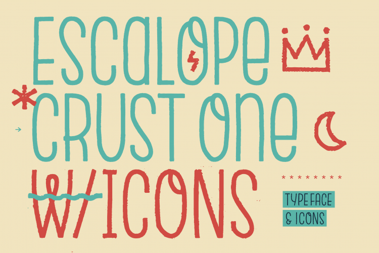 Escalope Crust One + Icons