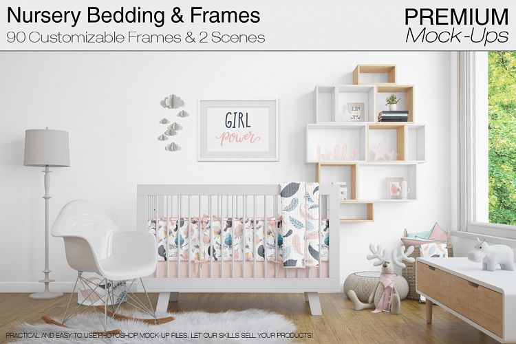 Nursery - Bedding Wall Frames