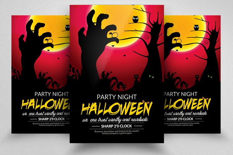 Halloween Horror Night Flyer