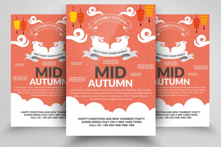 Mid Autumn Festival Flyer