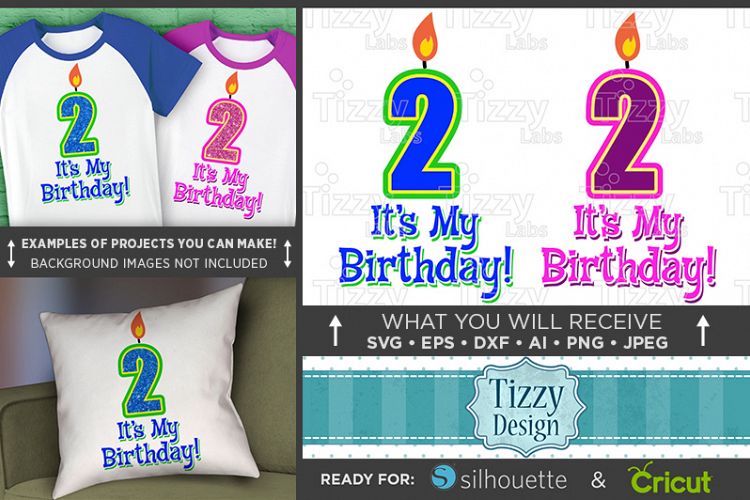 2nd Birthday SVG - Its My Birthday SVG Birthday Shirt - 1029