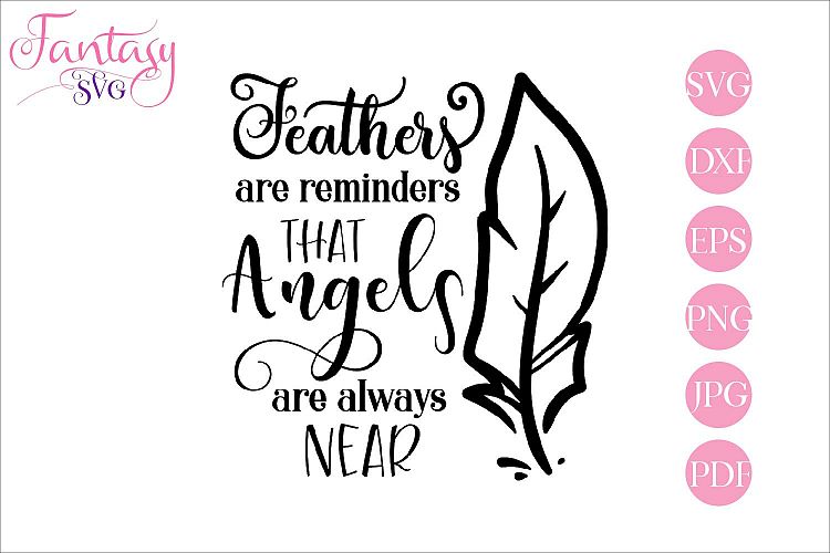 Download Feathers are reminders - memorial svg cut file (392477) | SVGs | Design Bundles