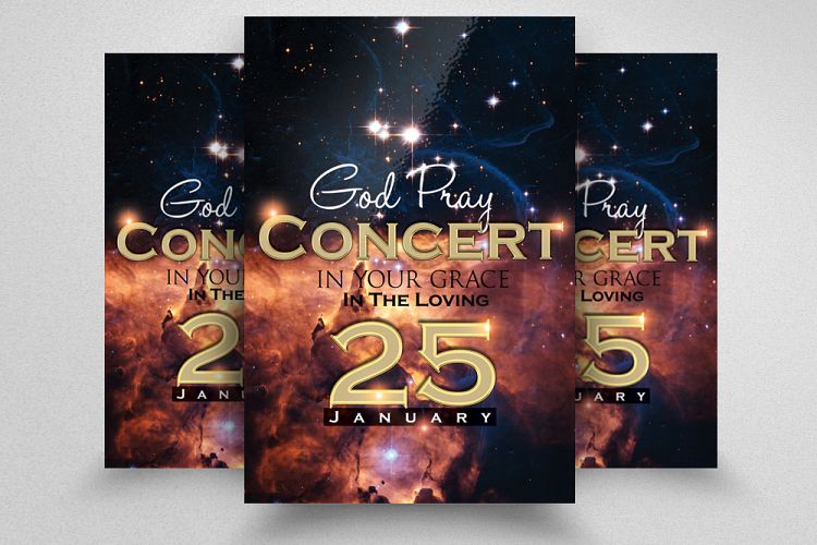 Church Concert Flyer Template