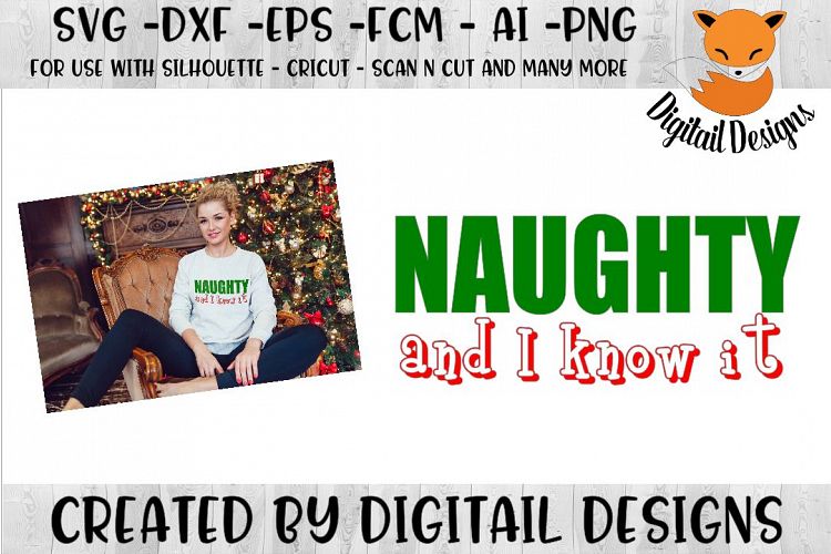 Funny Christmas SVG for Silhouette, Cricut