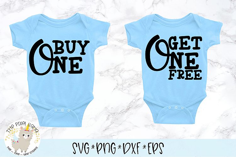 Buy One Get One Free Twin Bundle SVG