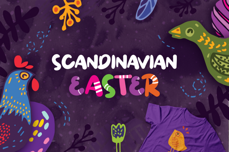 Download Free Illustrations Download Easter Svg Cut Files Scandinavian Easter Illustrations Free Design Resources