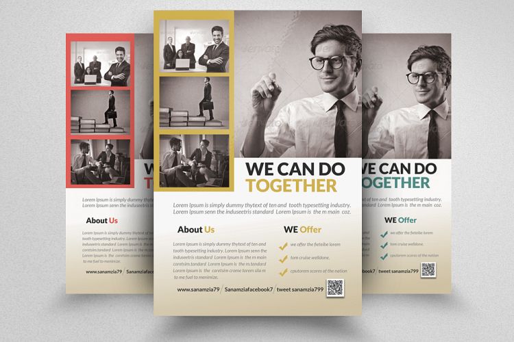 Financial Adviser Flyer