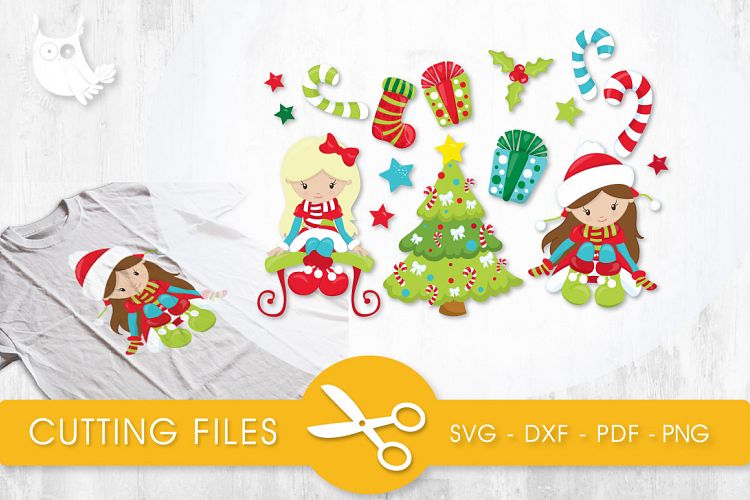 Download Christmas cuties Babies cutting files svg, dxf, pdf, eps ...