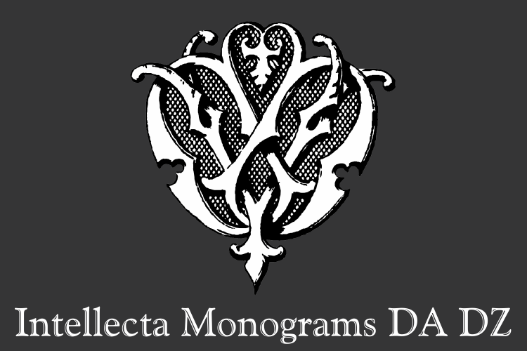 Intellecta Monograms DA DZ