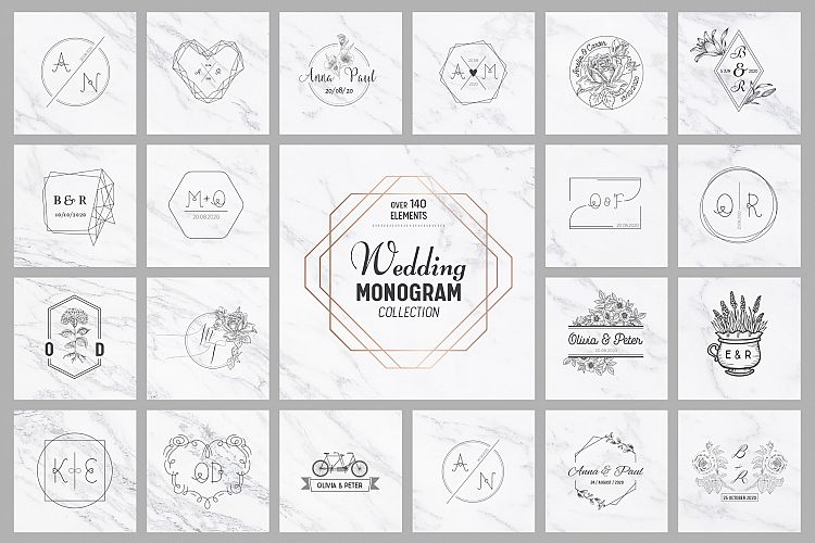 Wedding Monogram Collection
