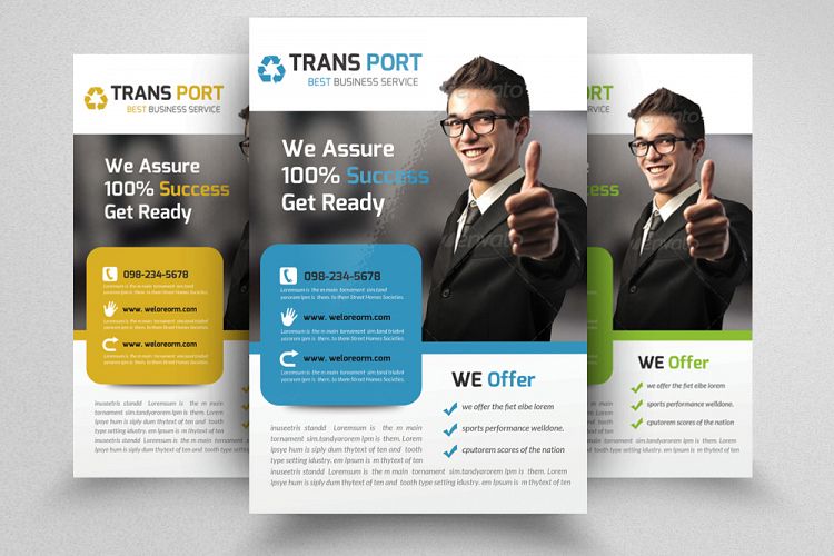 Business Travelling Agency Flyer