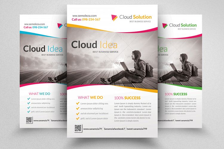 Business Solution Consultant Flyer Template