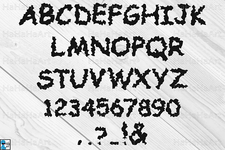 Electric Alphabet - Clip art / Cutting Files - 37c