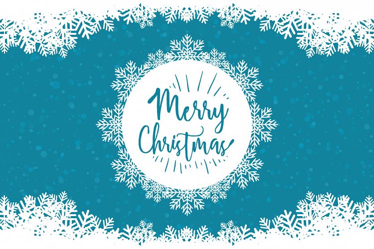 Christmas elements card
