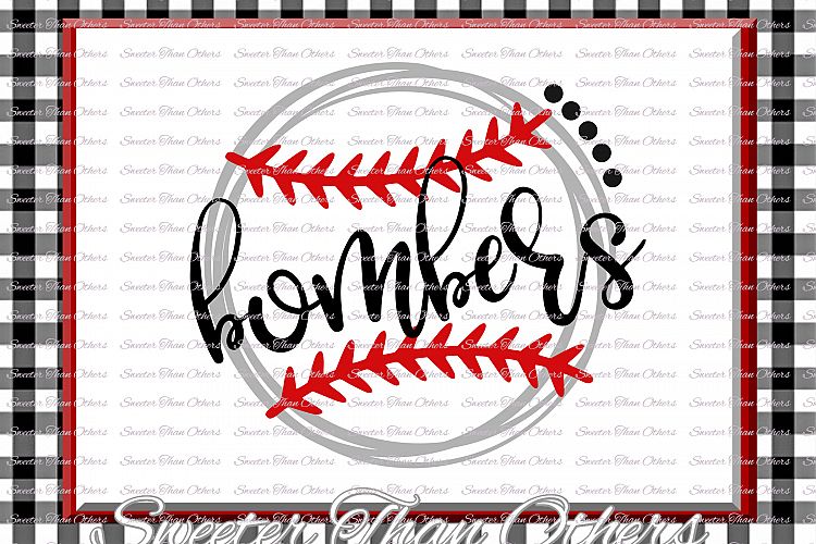 Baseball SVG, Softball Svg, Bombers svg, Bombers Baseball sv