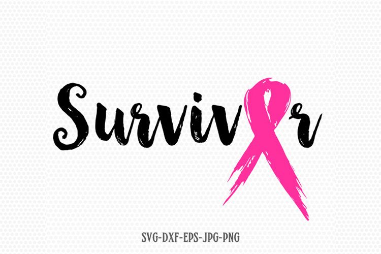 Survivor svg, Cancer Ribbon svg, Cancer svg, Awareness svg