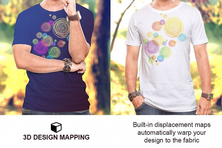 Man Tshirt Mockup vol 5