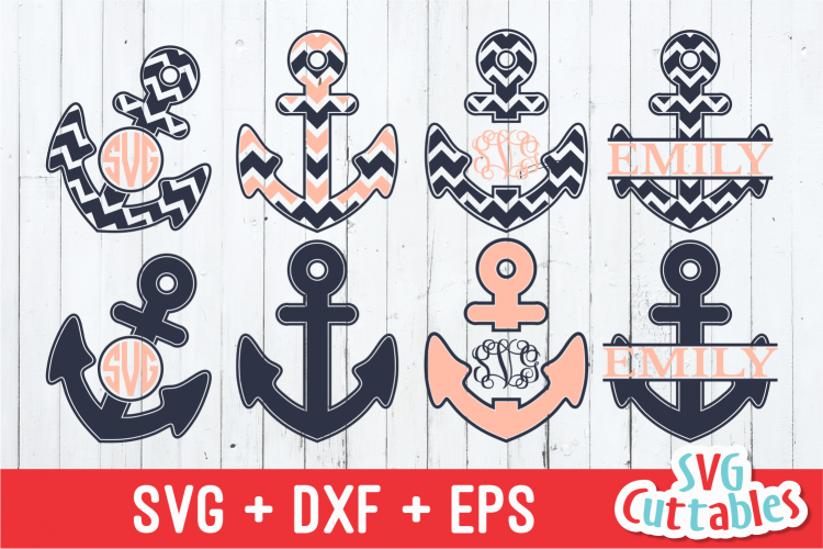 Free Free Layered Anchor Svg 835 SVG PNG EPS DXF File