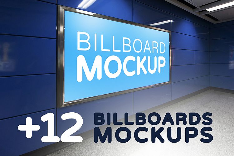 Subway Billboards Mockups Vol.2