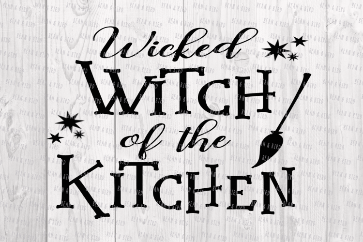 Wicked Witch of the Kitchen (133412) | SVGs | Design Bundles