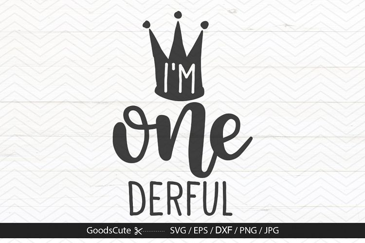 Im One derful - SVG DXF JPG PNG EPS