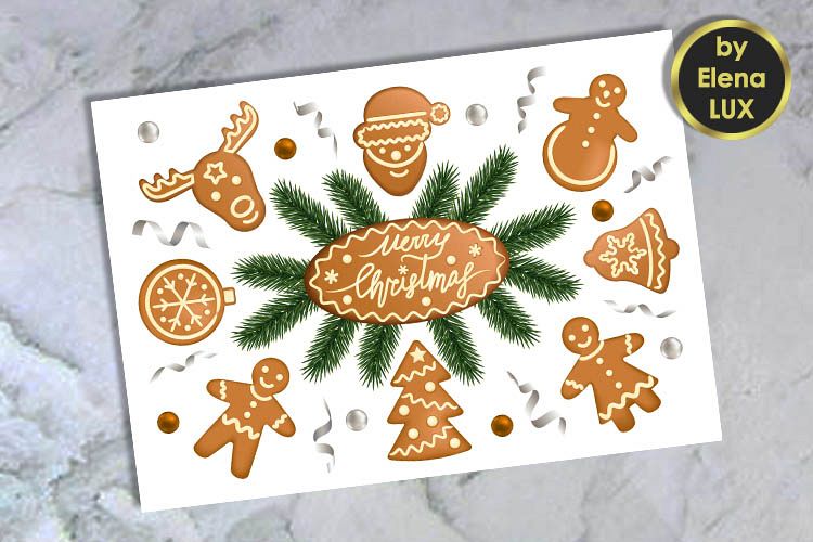 Merry Christmas Greeting Card