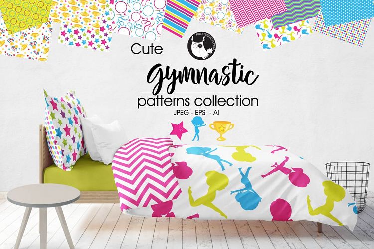 Gymnastic, digital papers
