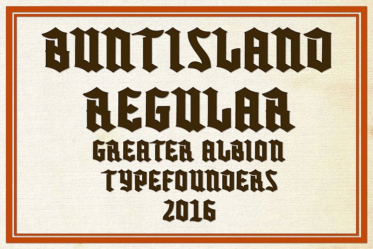 Buntisland Regular